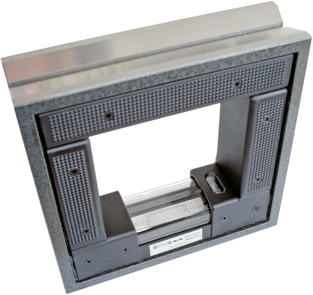 ROECKLE Rahmen-Richtwasserwaage 150 x 150mm/0,02mm/m Produktbild img1 L