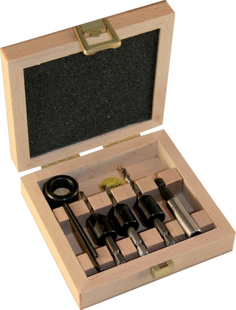 FAMAG Bohrer-Bit-Senker-Satz HSS 3-teilig Produktbild img1 L