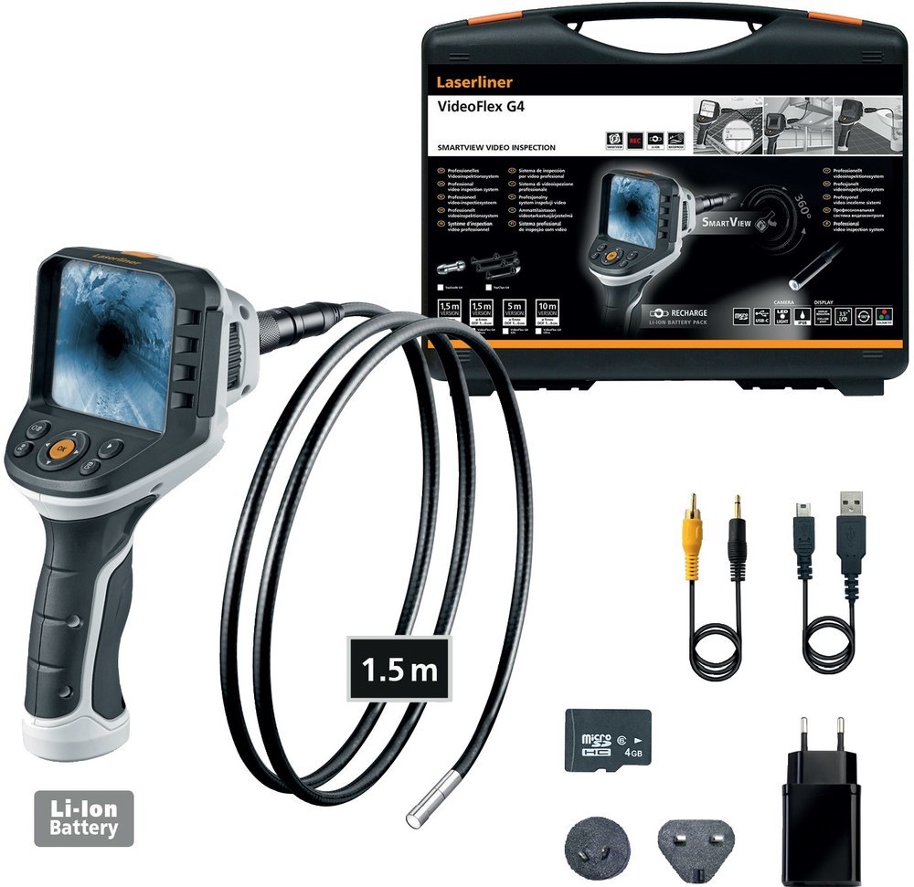 Laserliner Inspektionskamera VideoFlex G4, 6mm, 1,5m Produktbild img1 L