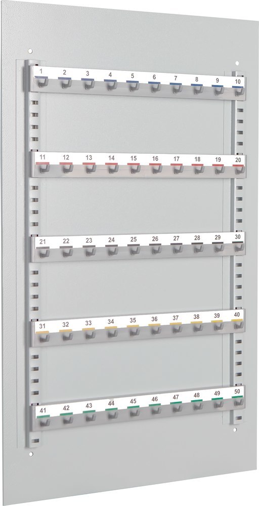 FORMAT The Safe Company Schlüssel-Wandtafel, WT 50 007003-00000, für Schlüssel, Stahl, grau, lichtgrau Produktbild img1 L