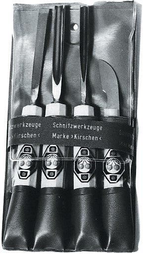 KIRSCHEN Kerbschnitz-Werkzeug 4-teilig SB 3424 Produktbild img1 L