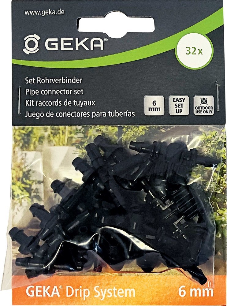 GEKA Rohrverbinder 6 mm, 32x Drip Beschaffungsartikel Produktbild img1 L