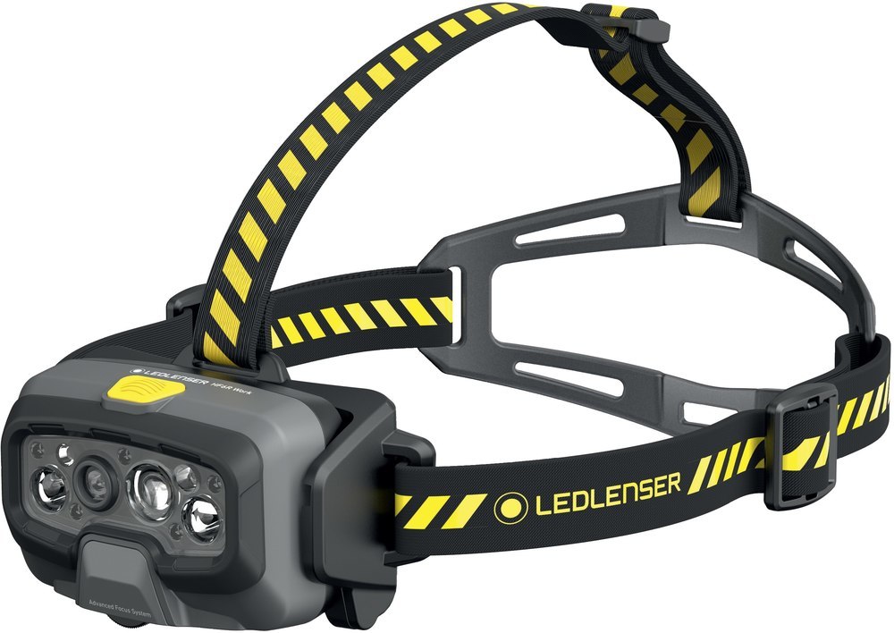 LEDLENSER Akku-Kopflampe HF8R Work Yellow 20-1600 Lumen Produktbild img1 L