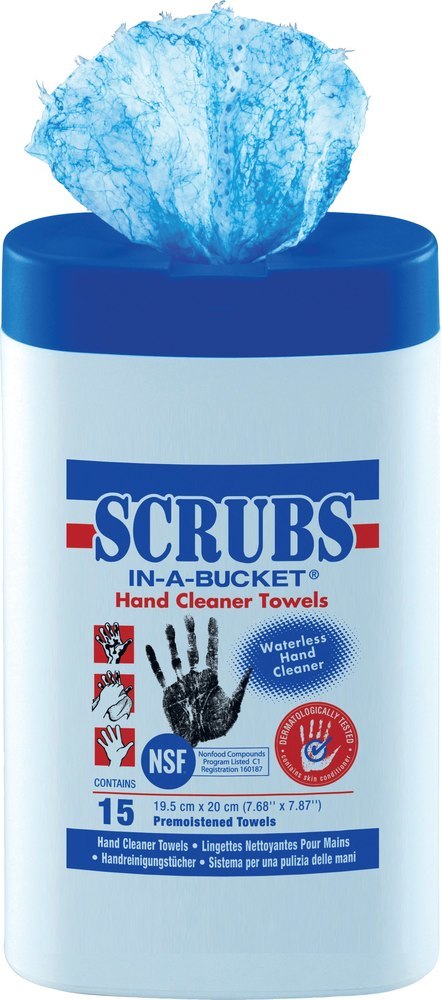 Scrubs Refill Nachfüll- Pack, 72 Tücher mit NFS Freigabe Zertifikat Nummer Produktbild img1 L