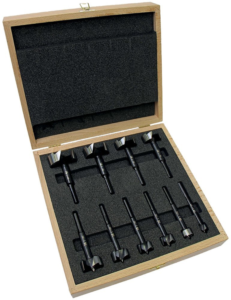 FISCH Forstnerbohrer-Satz Black Shark Pro 10tlg. 15 - 55mm Produktbild img1 L