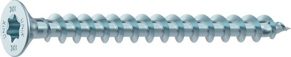 HECO Senkkopfschraube Stahl blau verzinkt Vollgewinde T-Drive T 30, 6x150mm Produktbild img1 L