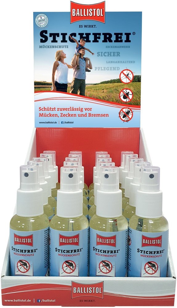 BALLISTOL Display Stichfrei 20 x Stichfrei Pump-Spray, 100ml Produktbild img1 L