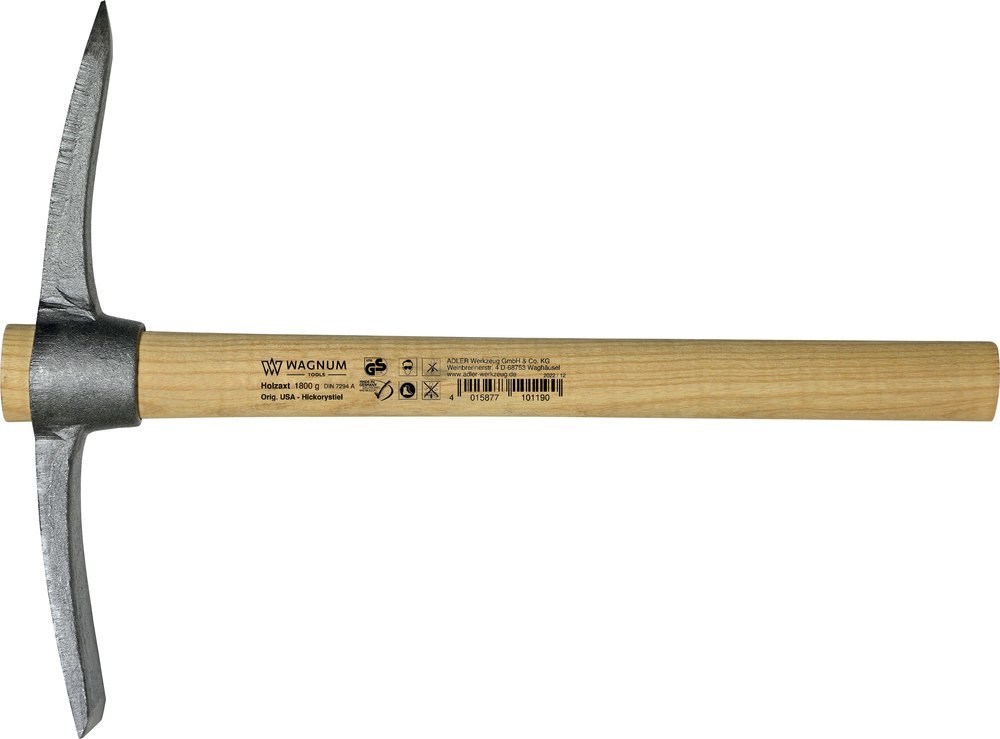 ADLER Mini-Kreuzhacke 700g, Stahl geschmiedet, mit Stiel Produktbild img1 L