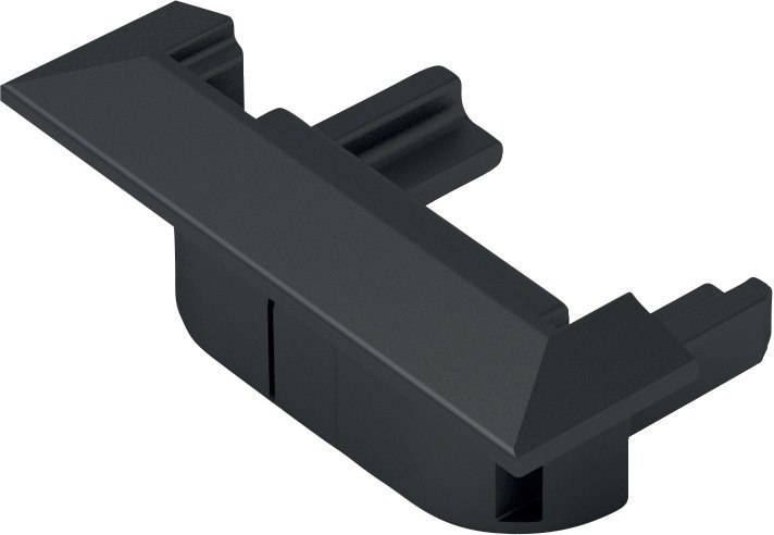 Halemeier Aluminiumprofil-Abdeckung, flach, C/D,L 300mm, klar Produktbild img1 L