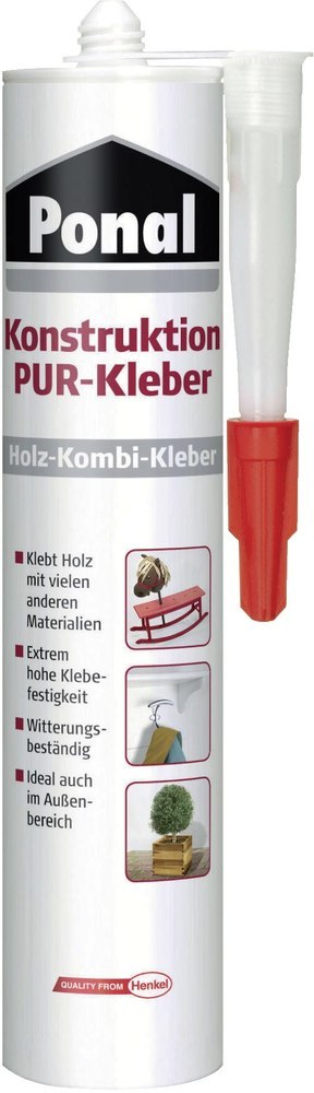 Ponal Konstruktion PUR-Kleber 530g (F) Produktbild img1 L