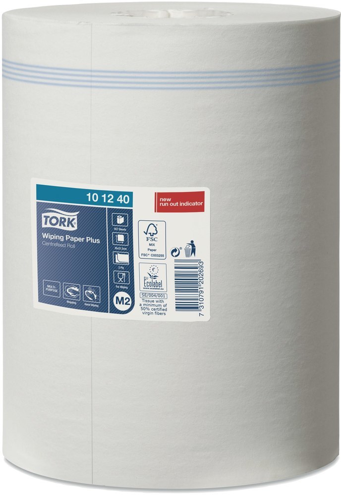 TORK Advance 420 Wischtuch 2-lagig weiß Innenabrollung Produktbild img1 L