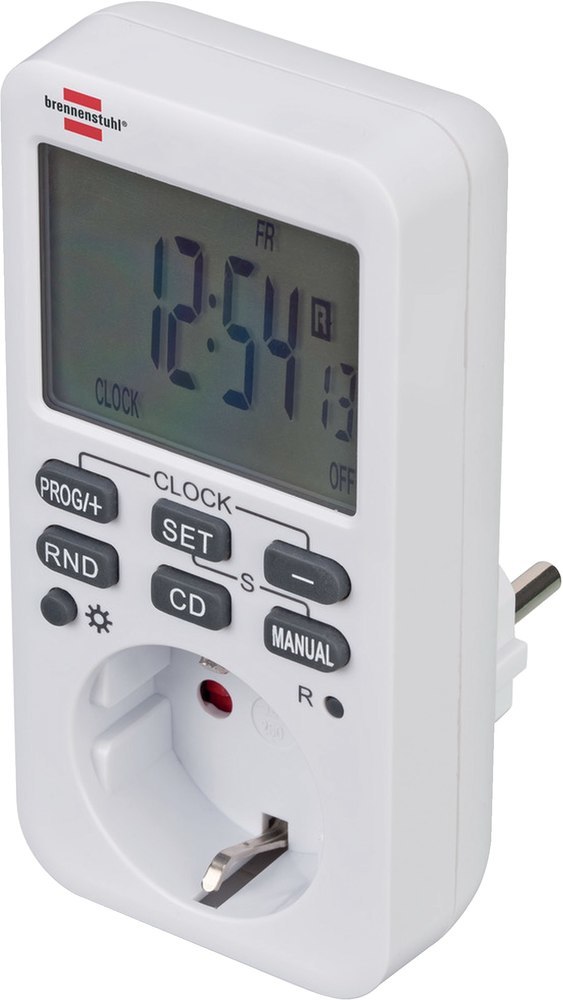 brennenstuhl Comfort-Line Digitale Wochenzeitschaltuhr Produktbild img1 L