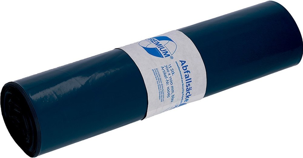 DEISS Müllsack 120 l blau 700x1100x0,06 mm blau Produktbild img1 L