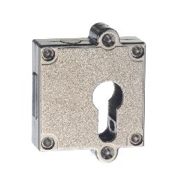 JuNie MB-Riegelkastenschloss 7407,D 40mm, für Profilzylinder, Metall vernickelt, ls/rs Produktbild