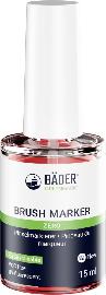 Bäder Brush Marker fluoreszierender Sicherungslack, neonrot Produktbild
