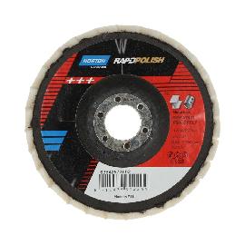 Norton Filz Polier-Fächerscheibe schräg 125mm Produktbild