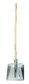SHW Friedrichstal Alu-Randschaufel Gr.7 mit Kante und Hartholzstiel Produktbild
