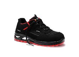 ELTEN Damenschuh HANNAH XXTL black-red Low Produktbild