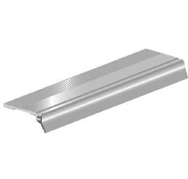ELLEN Bodenschwellendichtung ANB 6 z. schrauben Alu silber, Br 33 x H 3 x L 3000mm Produktbild