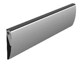 ELLEN Briefkasteneinwurf Inox mit Klappe und Bürste DIY Progr. z. schrauben Stahl silber Produktbild