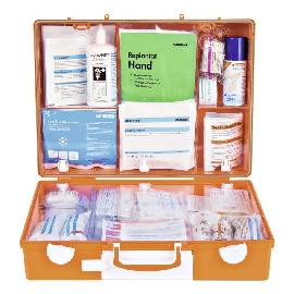 SÖHNGEN EH-Koffer MT-CD Advocat Metallverarb. ABS, orange, gefüllt Produktbild