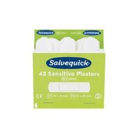 Salvequick Nachfüllpack 6x 43 Pflaster, Sensitive für Wundabdeckung Produktbild