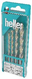 heller AllMat Universalbohrer Set, Rundschaft, 4-teilig Ø 5/6/8/10 mm Produktbild