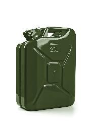 VALPRO Benzinkanister Stahlblech 20L Oliv Produktbild