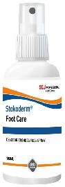 Stokoderm Fußspray Foot Care, 100ml Pumpsprayflasche, VE 25 Stück Produktbild