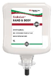 Stokolan Hautpflegecreme Hand & Body 1 Liter Karton VE 1 Stück Produktbild