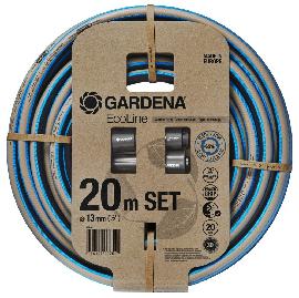 Gardena EcoLine Schlauch 13 mm (1/2"), 20 m mit Systemteilen Produktbild