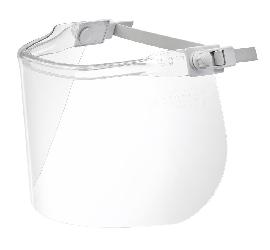 Rudolf Uhlen Elektriker-Schutzschirm PC, 460 x 200 x 1,5mm, Klasse 1 Produktbild