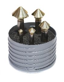 BECK Kegelsenker-Set ungleiche Teilung HSS TiZrN 90Grad 6,30-25mm Produktbild