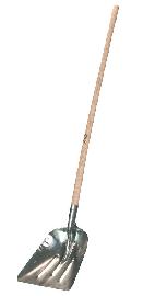 KERBL Schnee-/ Getreideschaufel mit Stiel Produktbild