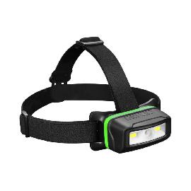 LENA LIGHTING Stirnlampe-COB 500Lm Head Multi LED mit Bewegungsmelder Rutschfester Gurt Produktbild