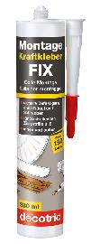 decotric Montage Kraftkleber FIX 280 ml Produktbild