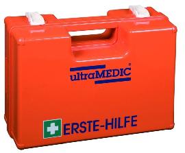 ultraMEDIC Erste-Hilfe-Koffer Super II, orange, DIN 13169 Produktbild