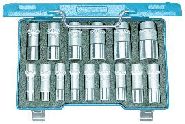 GEDORE Steckschlüsselsatz 15-teilig, Doppel 6-kant, 1/2", 10-24mm, D19 KMU-20 Produktbild