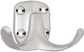 Wilesco Garderobenhaken 58 x 55mm FO LM poliert Produktbild
