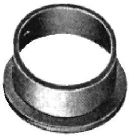 WEKA Willi Kampmann Führungsring, Kunststoff, silber eloxiert Produktbild