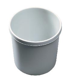 helit Papierkorb 18 l 320mm lichtgrau Produktbild