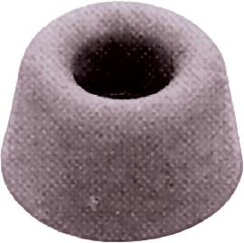 Polybond India Klosettsitzpuffer Nr. 68 schwarz 21x10mm Produktbild