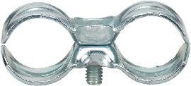 JAS JAN SEGEWITZ Doppelschlauchklemme Stahl 16x16mm Produktbild