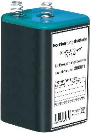 WEMAS Blockbatterie 6V / 7 Ah Quecksilberfrei Produktbild