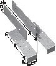 SIMPSON Strong-Tie Sparrenfußverbinder SFN und SFH Produktbild