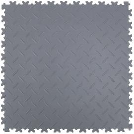 VR Trade PVC Bodenfliese Diamant, dunkelgrau, 505x505x4mm Produktbild