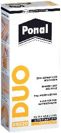Ponal Duo 2 Komponenten Multispachtel Polyurethan-Klebeharz 315gr Karton (MDI) Produktbild