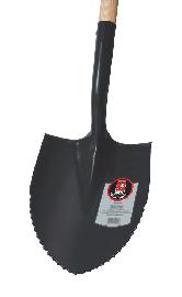 Ideal Ballastschaufel Größe 1 Well schwarz pulverbeschichtet mit Eschestiel 120cm Produktbild