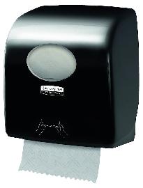 KIMBERLY-CLARK PROFESSIONAL Rollenhandtuchspender SLIMROLL*, Kunststoff, schwarz Produktbild