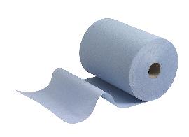 SCOTT Slimroll Handtuchpapierrolle blau 1-lagig, 165m Rolle, 19,8cm, VE 6 Rollen Produktbild
